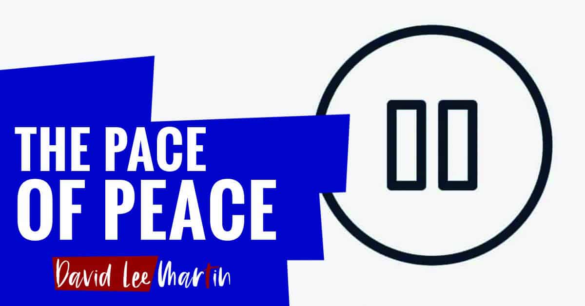 The Pace of Peace