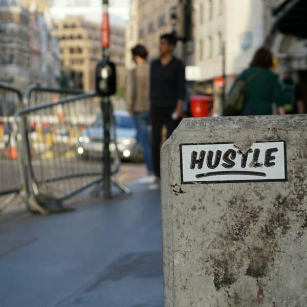 It’s hard to hear when you hustle cover