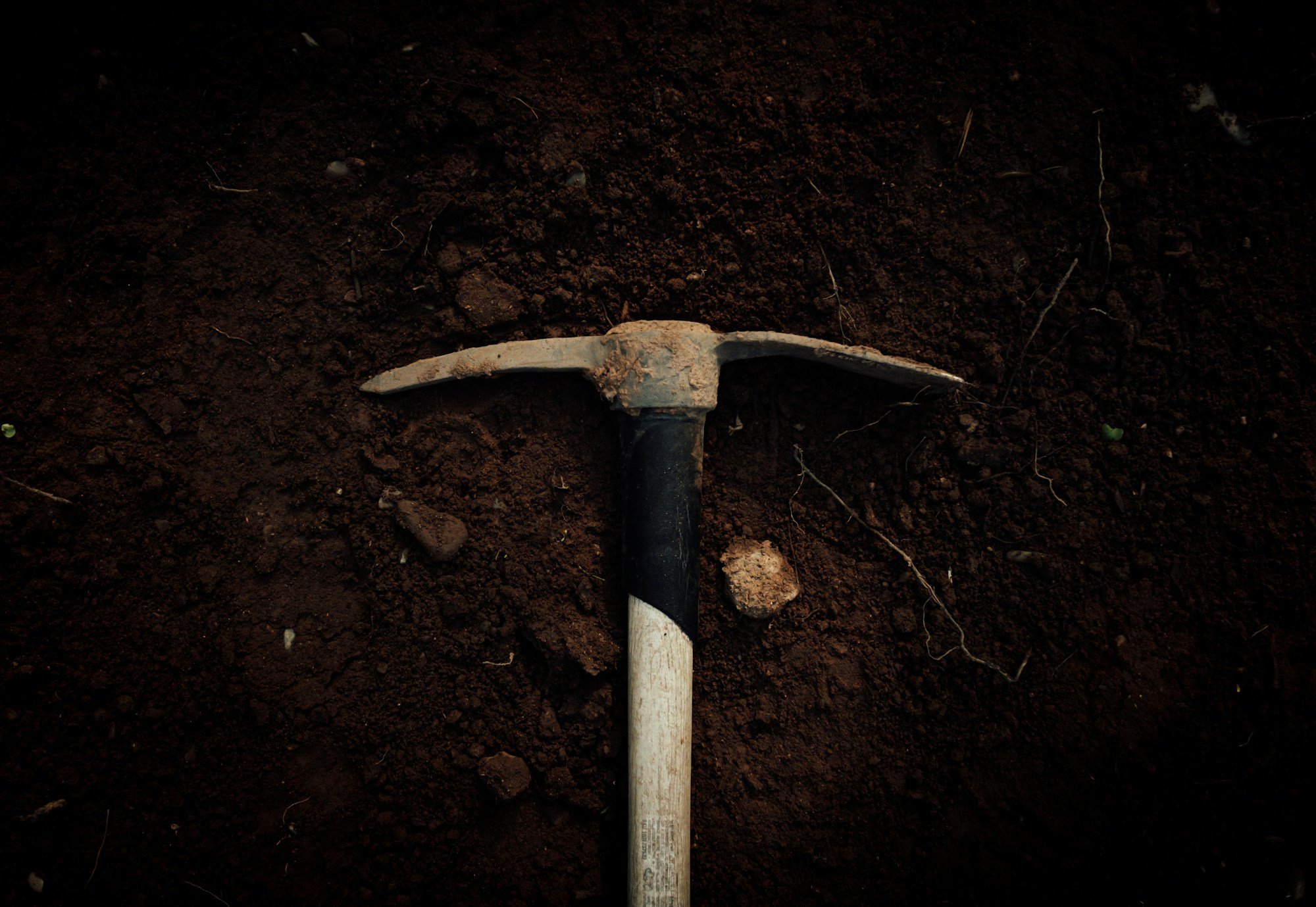 black and gray metal tool